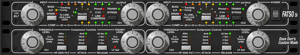 Universal Audio x Empirical Labs / Fatso Sr - GUI