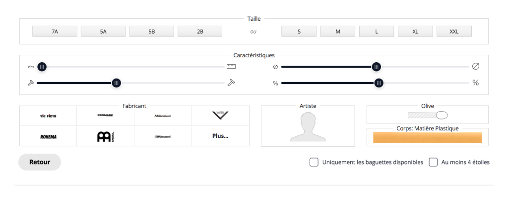 Thomann Woodpicker / Interface utilisateur·ice