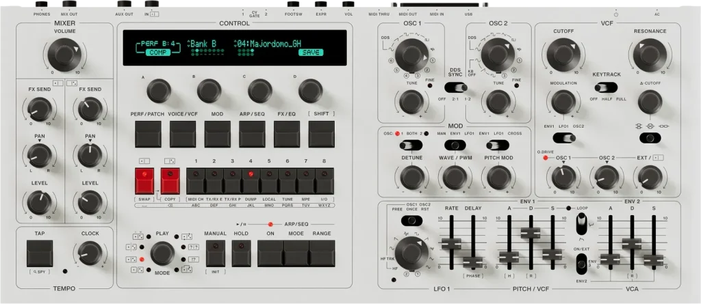 UDO Audio DMNO ON / Vue de face