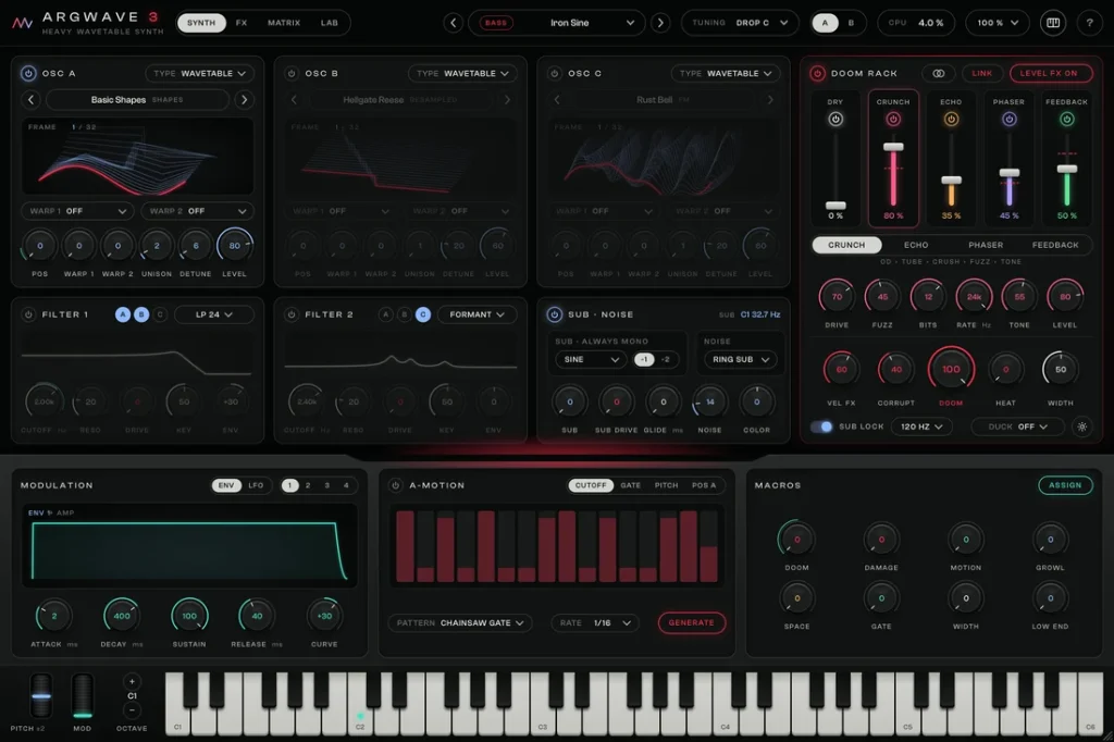 Develop Device ArgWave 3 / GUI 1