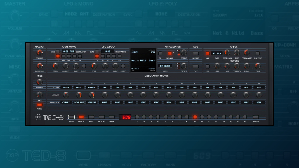 Disco DSP TED-8 / Vignette