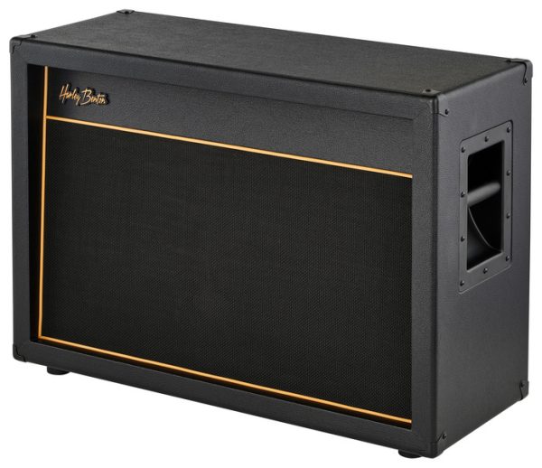 Harley Benton G212Plus LTD V30UK / Tolex Black Taurus - vue de 3/4