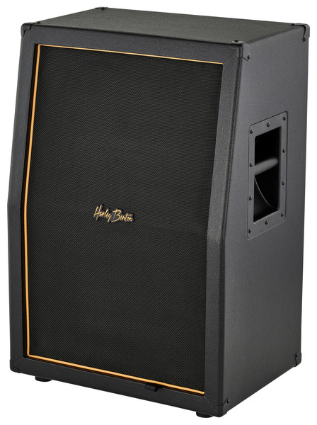 Harley Benton G212VPlus Vertical LTD V30UK / Tolex Black Taurus - vue de 3/4