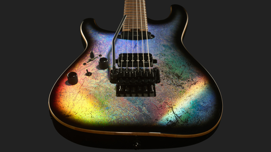 Harley Benton MAX Fusion LH Signature Holographic / Vignette