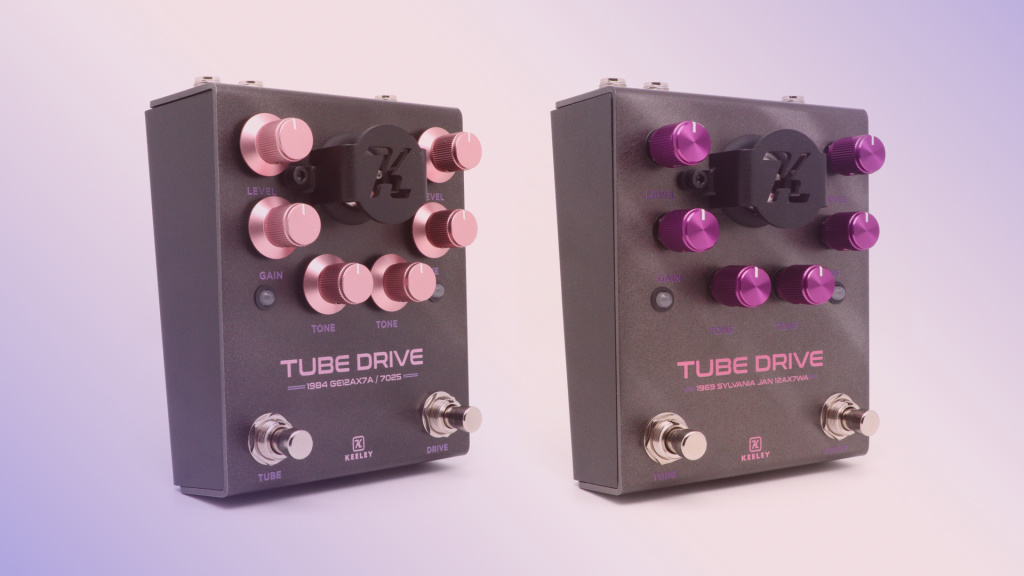 Keeley Electronics Tube Drive – 1984 General Electrics 12AX7A/7025 & Tube Drive – 1969 Sylvania 12AX7WA / Vignette