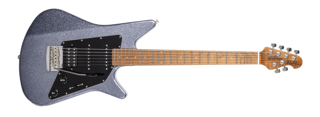 Music Man Albert Lee HSS / Cosmos Sparkle - face avant