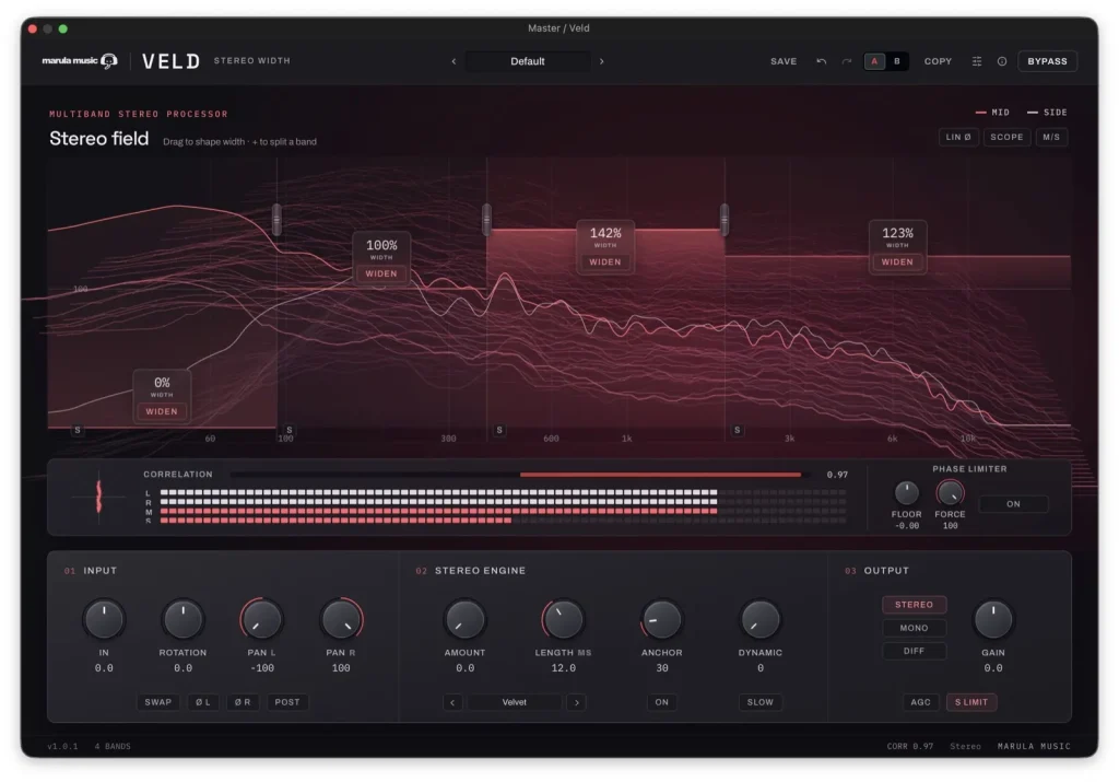 Marula Music Veld / GUI