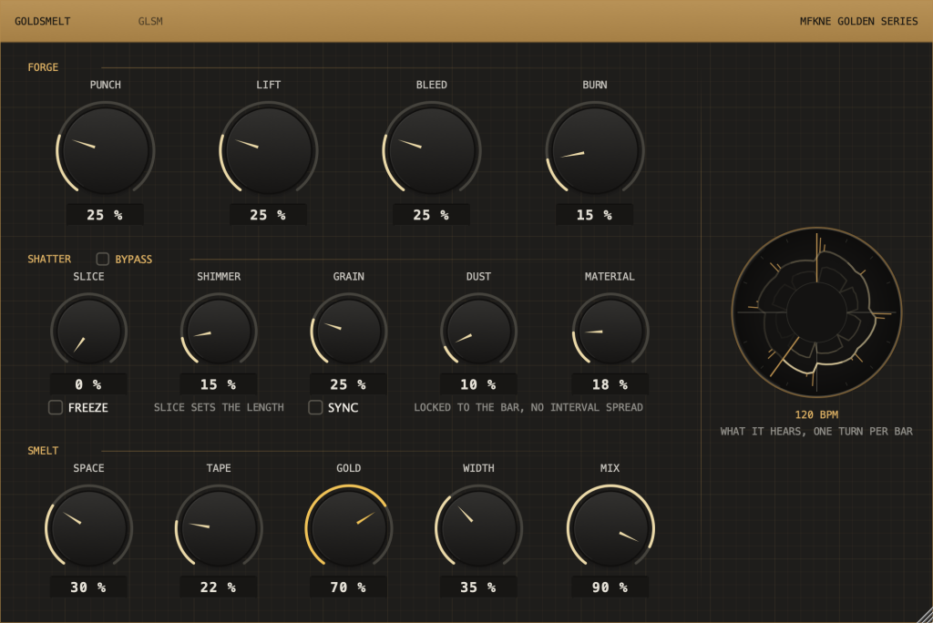 MFKNE Goldsmelt / GUI