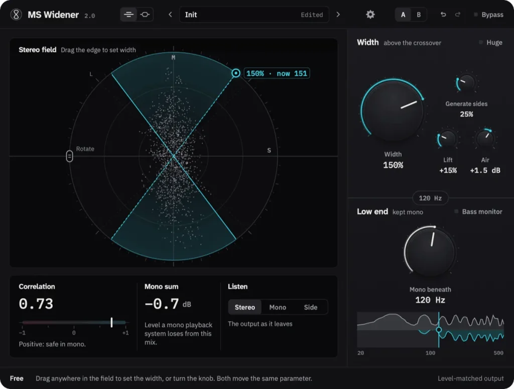 ModulTone MS Widener / GUI 1