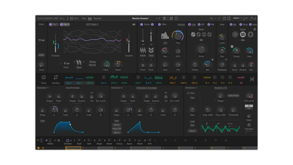 Native Instruments Massive XL / GUI 1