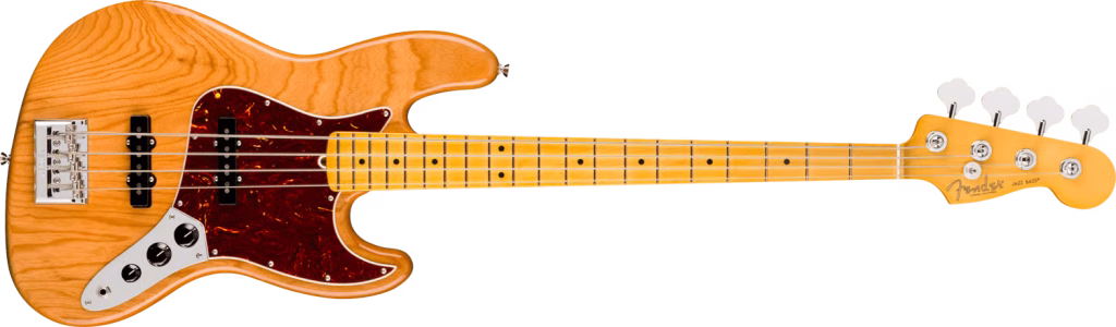 Fender Jazz Bass American Professional / Natural - vue de face