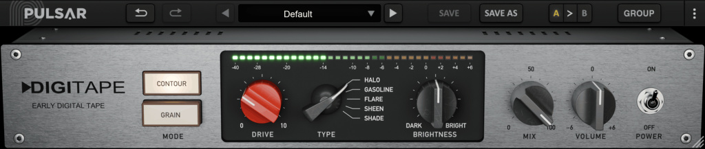 Pulsar Audio DigiTape / GUI