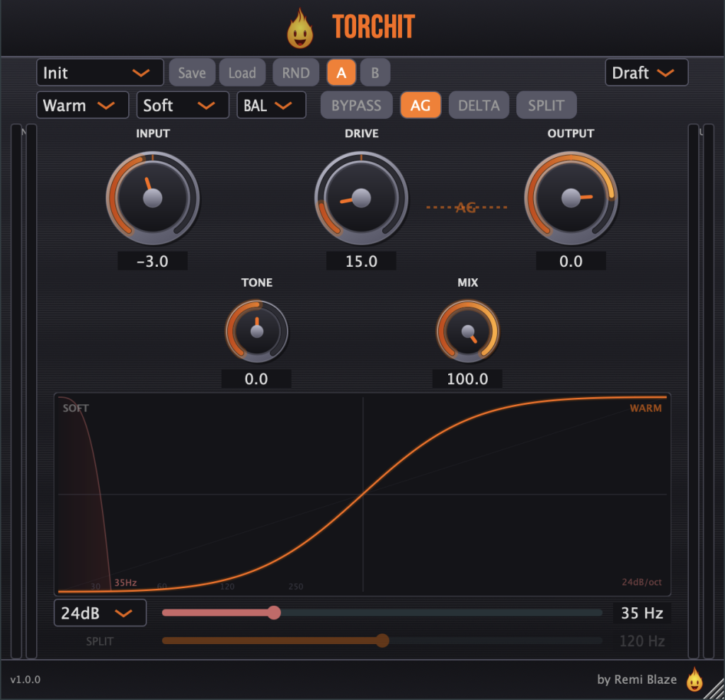 Test des plug-ins Remi Blaze Torchit et Torchit Raw / Torchit GUI