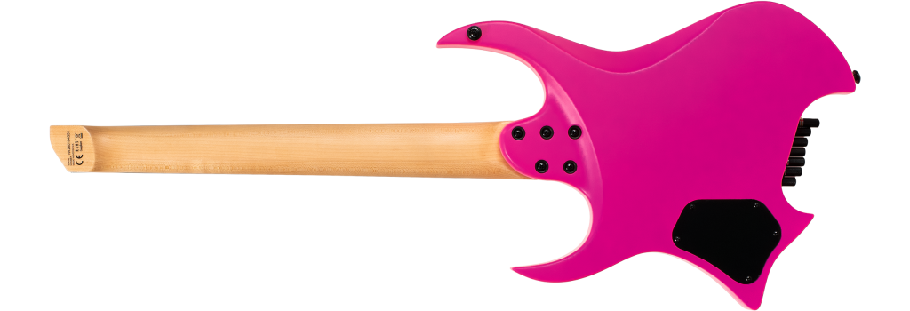 Solar Guitars H2.7PN / Pink Neon Matte - Vue arrière