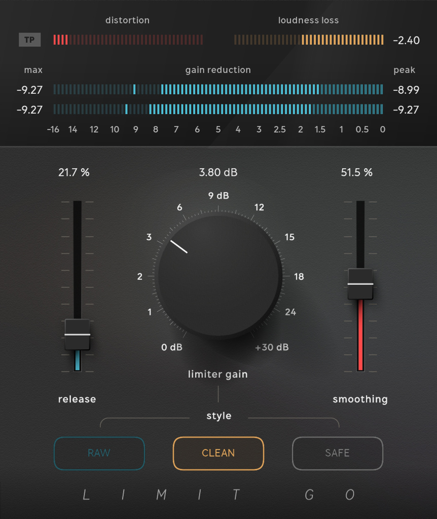Softube Limit Go / GUI