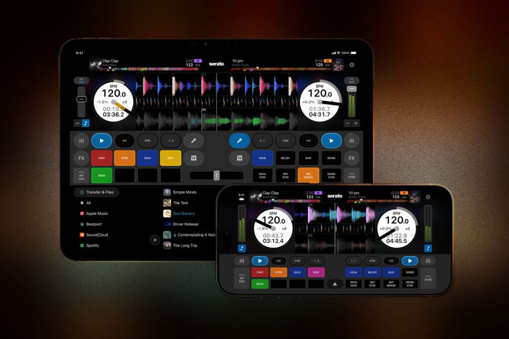 Serato DJ for iOS / GUI