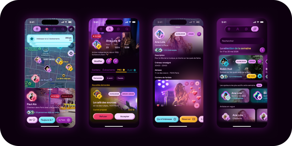 Spoteet / GUI