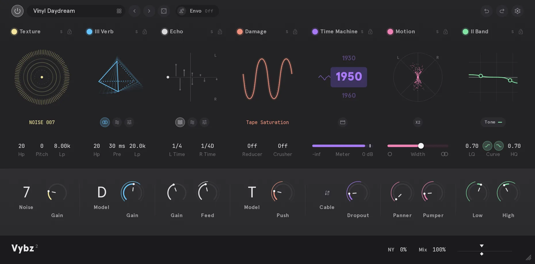 Thenatan Vybz 2 / Interface utilisateur·ice