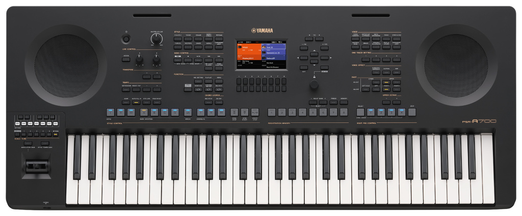 Yamaha PSR-A700 / Vue de face